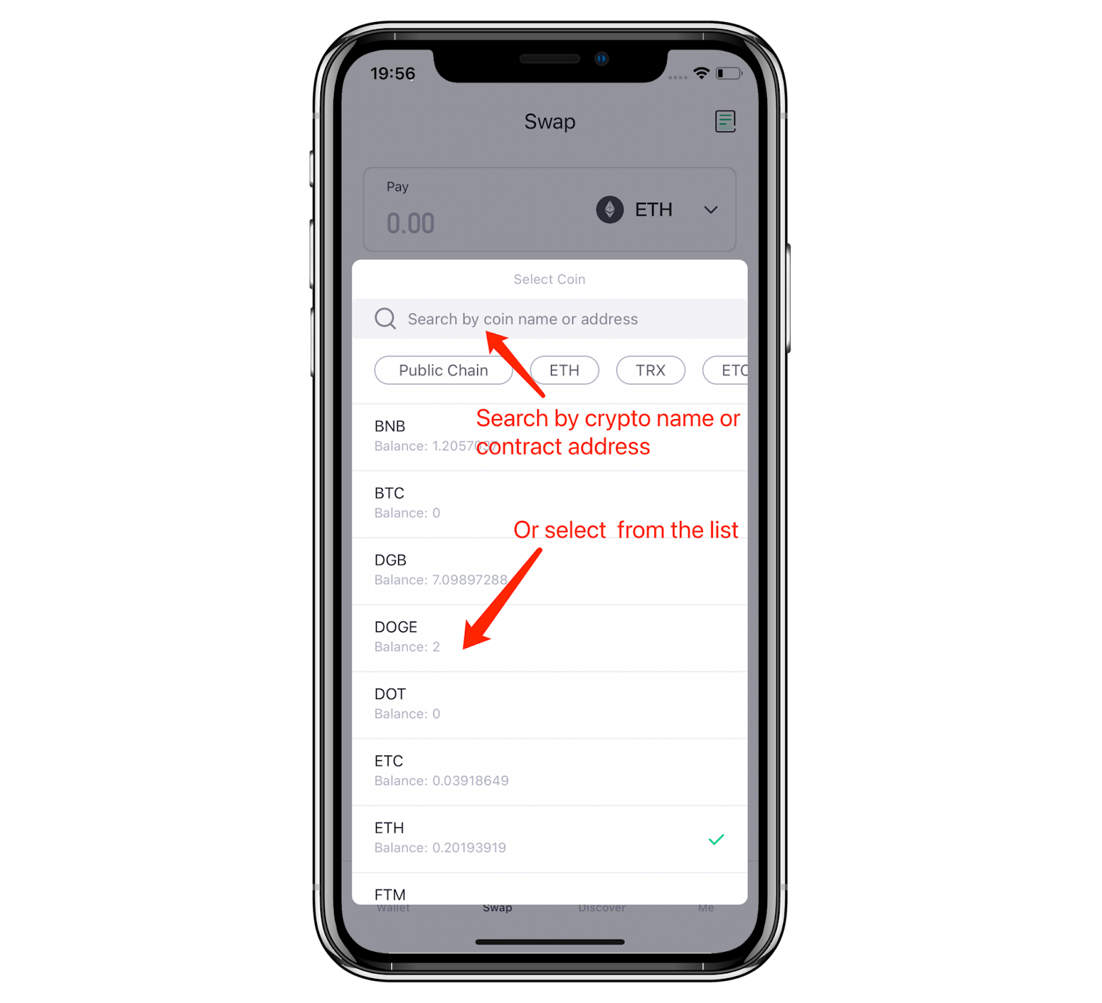 How to Use Cross-chain Swap – CoinEx Wallet